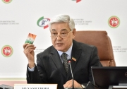 голосование проводит Президент Федерации волейбола РТ Фарид Мухаметшин