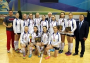 команда девушек Свердловской области стала победителем финальных игр Первенства России среди девушек 2001-02 г.р.