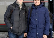 Встреча на вокзале команды юношей Татарстана из Волгограда
